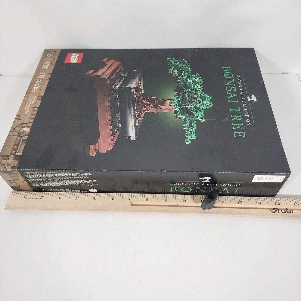 LEGO Botanical Collection Bonsai Tree 10281 Building Set New Sealed 878 Pcs